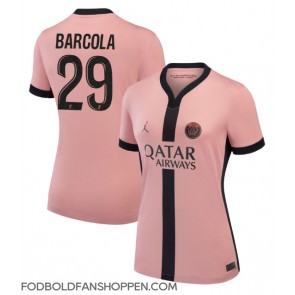 Paris Saint-Germain Bradley Barcola #29 Tredjetrøje Dame 2024-25 Kortærmet